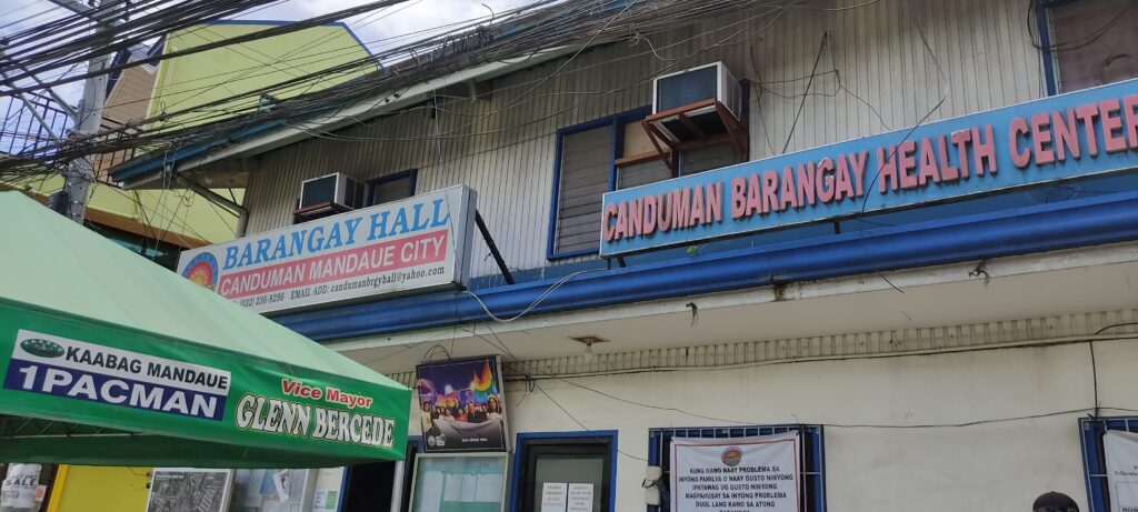 Canduman Barangay Hall 正面